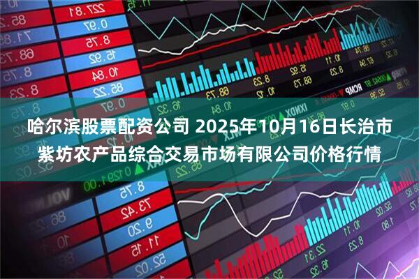 哈尔滨股票配资公司 2025年10月16日长治市紫坊农产品综合交易市场有限公司价格行情